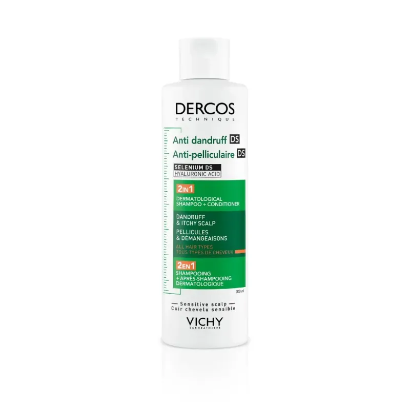 Vichy Dercos Anti-pelliculaire DS Shampooing Démêlant Traitant