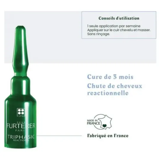 Furterer Triphasic Réactional Traitement 2-en-1 Furterer Triphasic Réactional Traitement 2-en-1