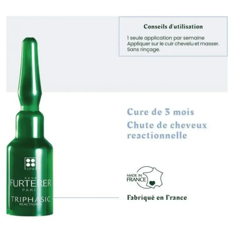 Furterer Triphasic Réactional Traitement 2-en-1 Furterer Triphasic Réactional Traitement 2-en-1