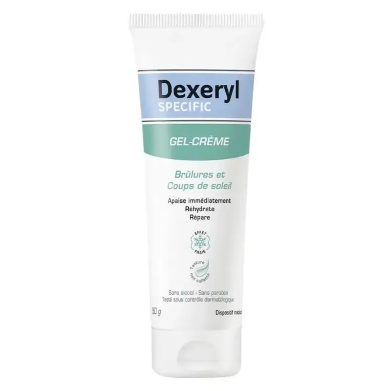 Dexeryl Specific Brulures et coups de soleil 50 gr Dexeryl Specific Brulures et coups de soleil 50 gr