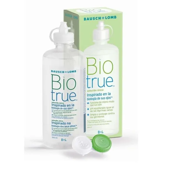 Biotrue Solution Multifonction pour Lentilles de Contact Souples 300ml Biotrue Solution Multifonction pour Lentilles de Contact Souples 300ml