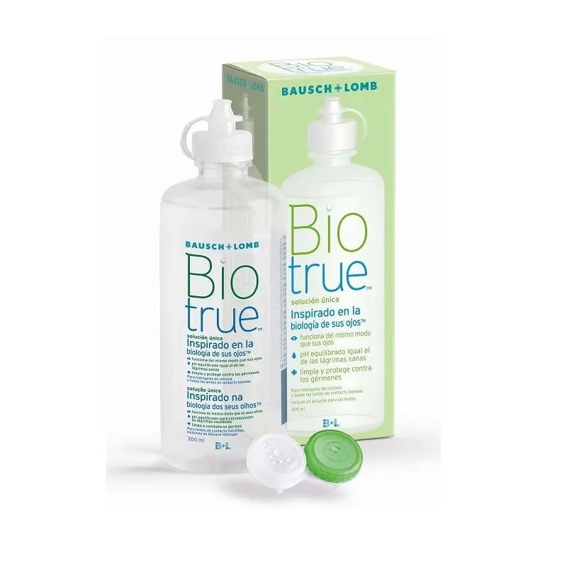 Biotrue Solution Multifonction pour Lentilles de Contact Souples 300ml Biotrue Solution Multifonction pour Lentilles de Contact Souples 300ml