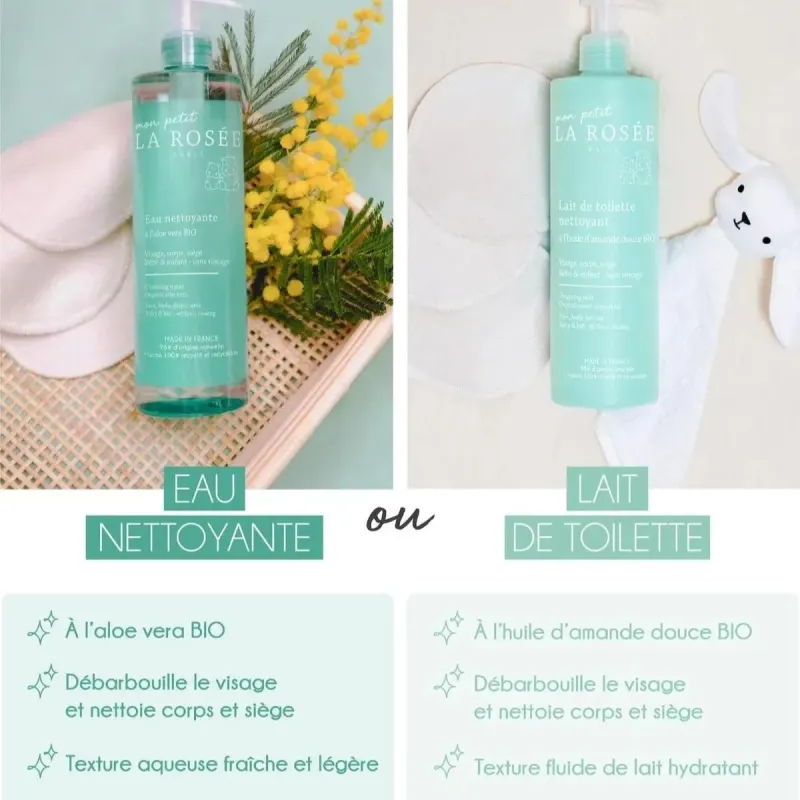La Rosée Mon petit Eau Nettoyante a L'Aloe Vera BIO