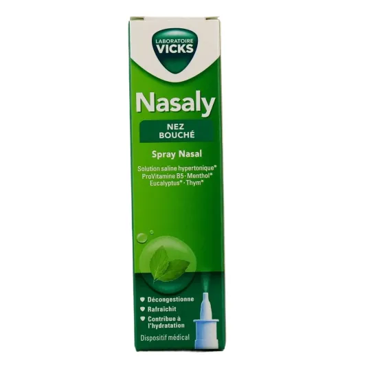 Vicks Nasaly Spay Nasal Nez bouché - Rhume Vicks Nasaly Spay Nasal Nez bouché - Rhume