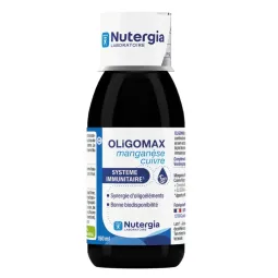 Nutergia Oligomax Manganèse Cuivre Solution Buvable