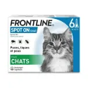 Frontline Spot On Chat pipettes x6 Frontline Spot On Chat pipettes x6