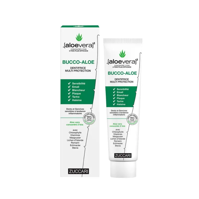 Zuccari AloeVera Bucco-aloe Dentifrice 100ml