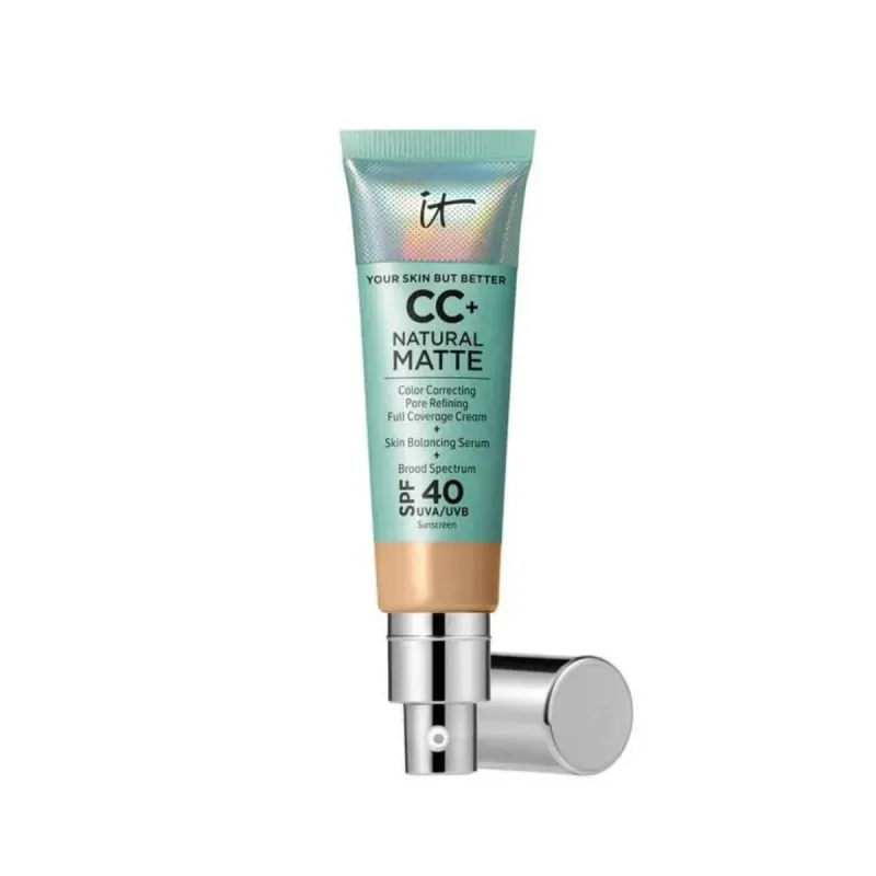 It Cosmetics CC Natural Matte Medium tan It Cosmetics CC Natural Matte Medium tan