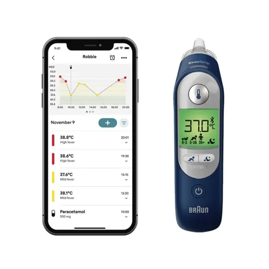 Braun Thermoscan 7+ Connect Thermomètre Auriculaire IRT6575