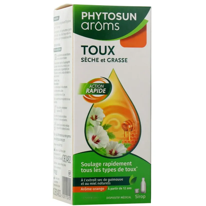Phytosun Sirop Toux Sèche et Grasse