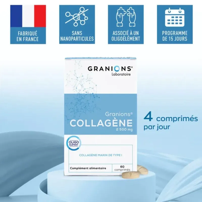 Granions Collagène 2500mg Comprimés Granions Collagène 2500mg Comprimés