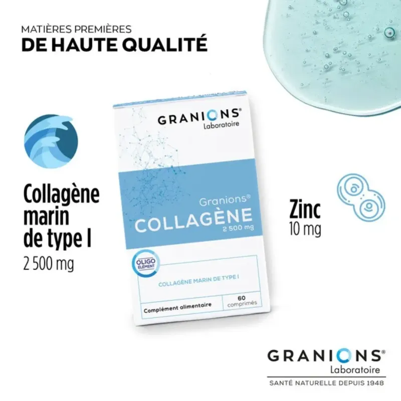Granions Collagène 2500mg Comprimés Granions Collagène 2500mg Comprimés