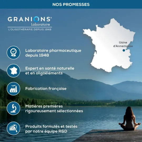 Granions Granions de Chrome Sucres et Graisses Comprimés