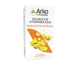 Arkogélules Huile de Foie de Morue Capsules