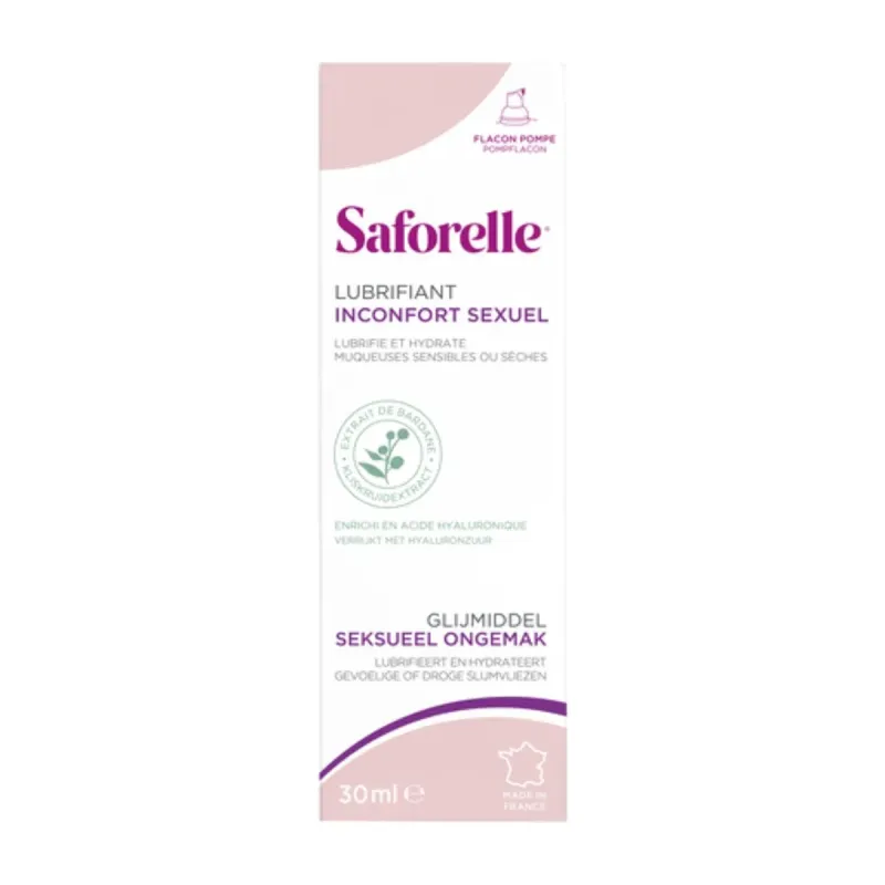 Saforelle Lubrifiant Intime Flacon Pompe 30ml
