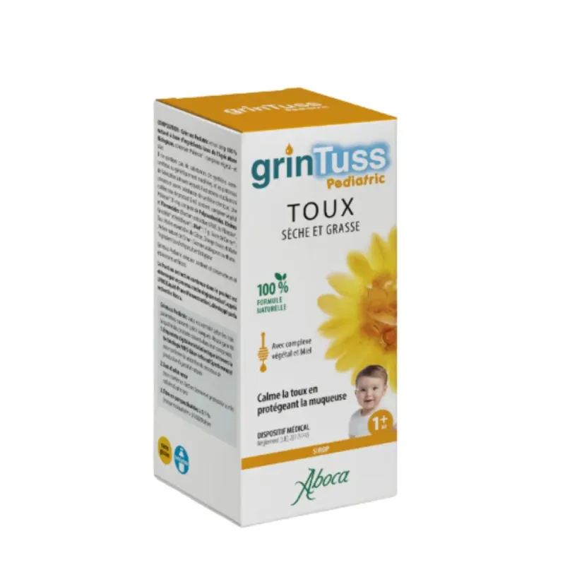 Aboca Grintuss Toux Sèche et Grasse Sirop Pediatric Aboca Grintuss Toux Sèche et Grasse Sirop Pediatric