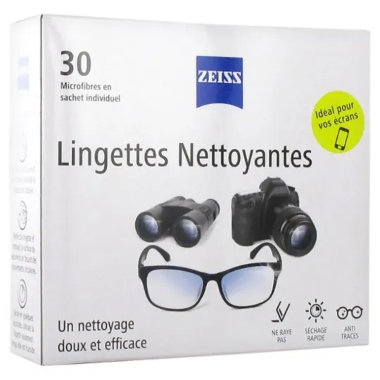 Zeiss Lingettes Nettoyantes Zeiss Lingettes Nettoyantes