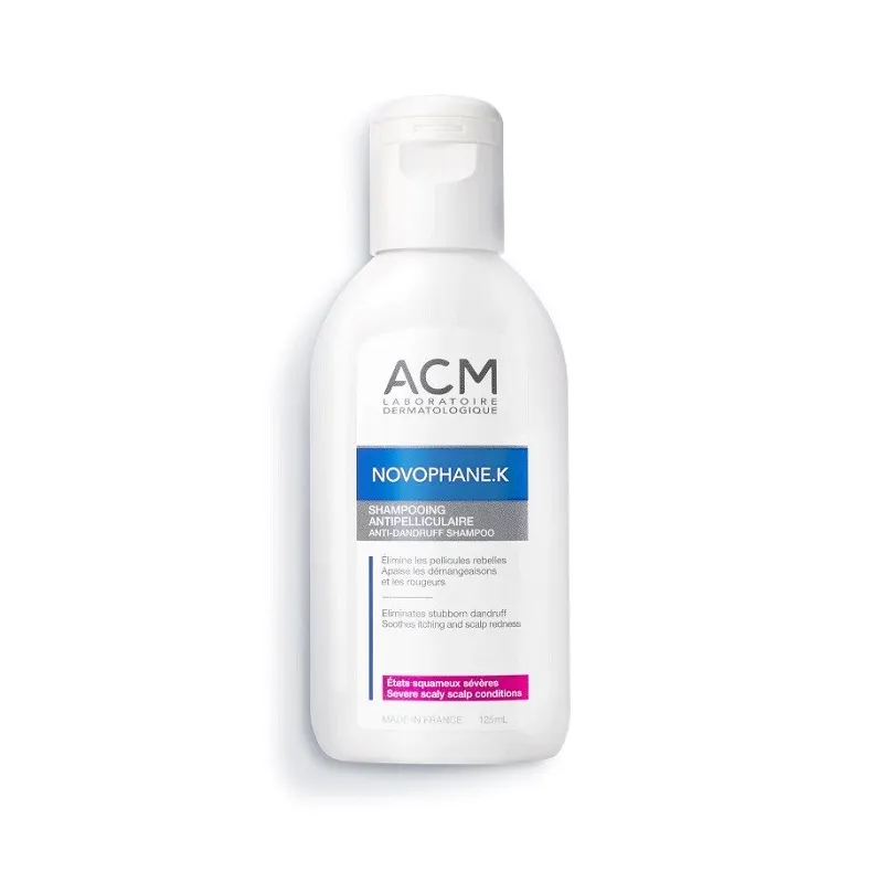 ACM Novophane.K Shampooing Antipelliculaire 125ml ACM Novophane.K Shampooing Antipelliculaire 125ml