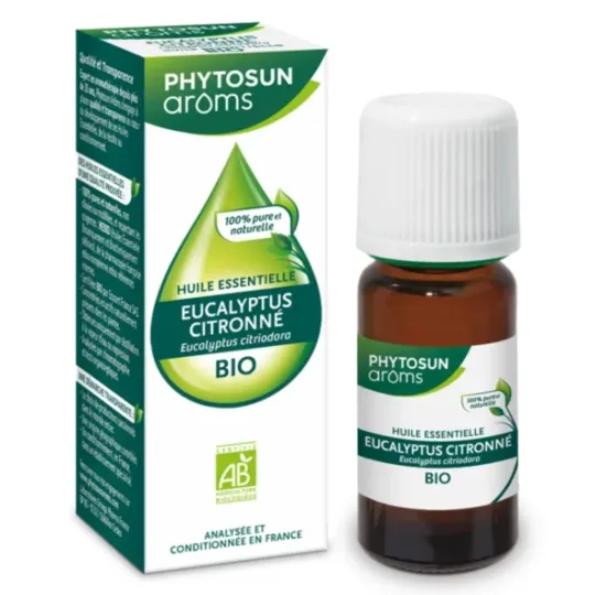 Phytosun Aroms Huile Essentielle Eucalyptus Citronné Bio Phytosun Aroms Huile Essentielle Eucalyptus Citronné Bio