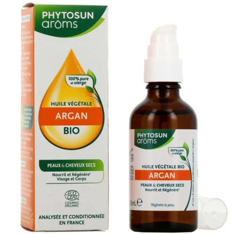 Phytosun Aroms Huile Végétale d'Argan Bio