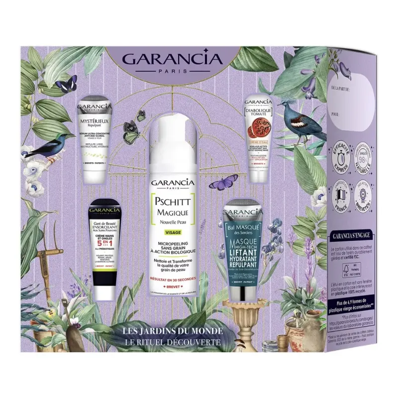 Garancia Coffret Rituel Les Incontournables Les jardins du Monde Garancia Coffret Rituel Les Incontournables Les jardins du Monde