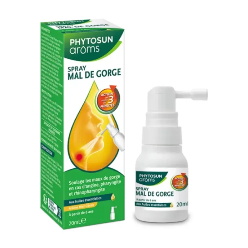 Phytosun Aroms Spray Mal de Gorge Phytosun Aroms Spray Mal de Gorge