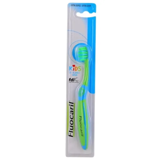 Fluocaril Brosse à dents Kids 2-6 ans bleu