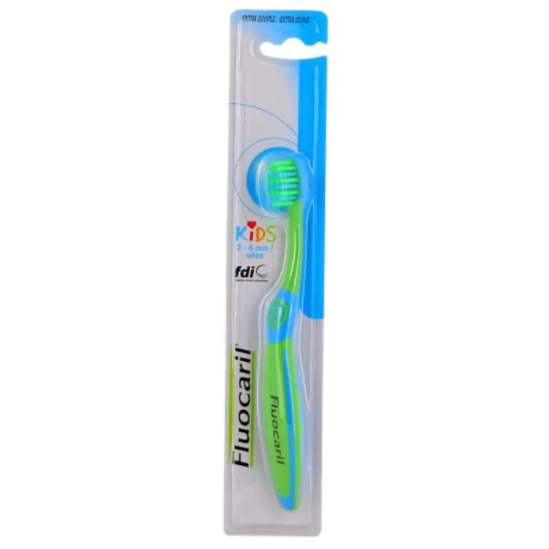 Fluocaril Brosse à dents Kids 2-6 ans bleu