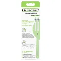 Fluocaril Brosse à Dents Interdental Pro -2 Têtes Interchangeable souple Fluocaril Brosse à Dents Interdental Pro -2 Têtes Interchangeable souple