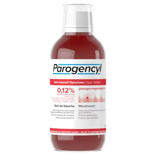 Parogencyl Bain de Bouche Soin Intensif Gencives 300 ml