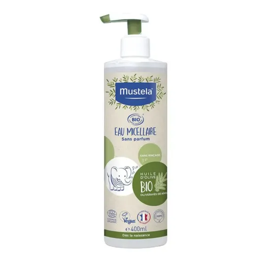 Mustela Eau micellaire BIO 400 ml