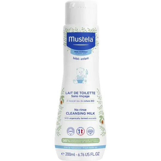 Mustela Lait de Toilette Sans Rinçage Mustela Lait de Toilette Sans Rinçage