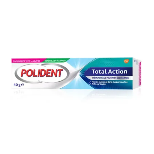 Polident Total Action Crème Adhésive Polident Total Action Crème Adhésive