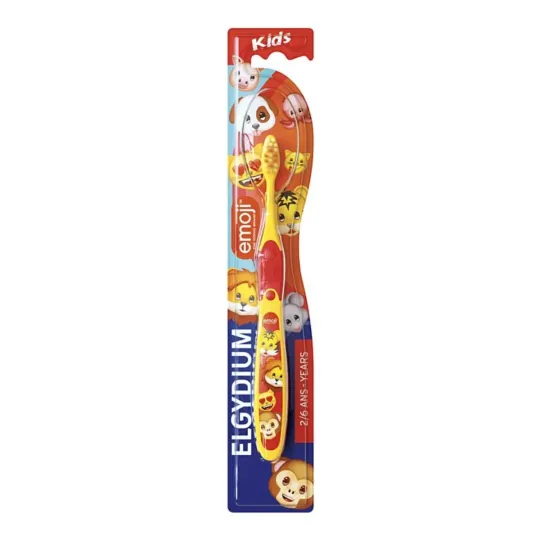 Elgydium Kids Brosse à Dents Emoji 2/6 ans
