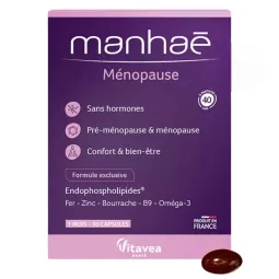 Manhaé Ménopause Sans Hormones Capsules
