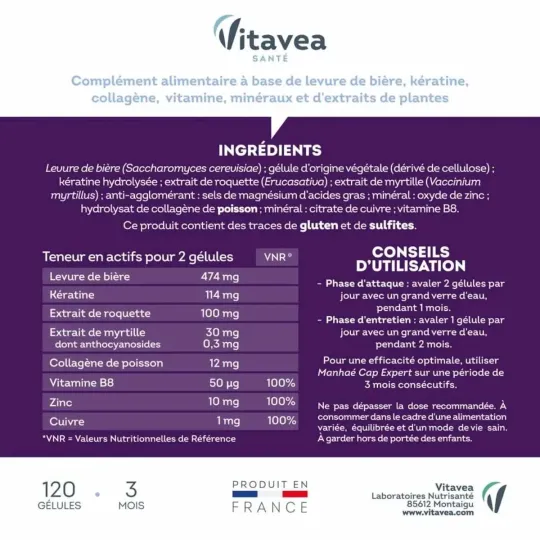 Manhaé Cap Expert Chute de Cheveux Capsules Manhaé Cap Expert Chute de Cheveux Capsules