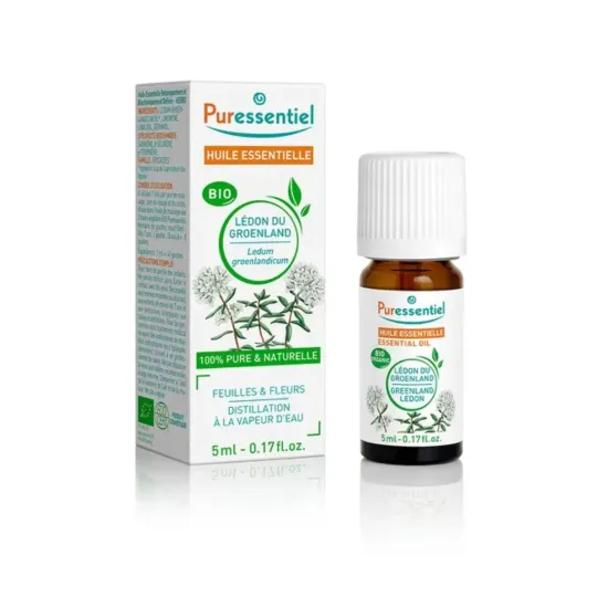 Puressentiel Huile Essentielle Lédon du Groenland BIO 5 ml Puressentiel Huile Essentielle Lédon du Groenland BIO 5 ml