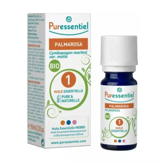 Puressentiel Huile essentielle Palmarosa BIO 10 ml Puressentiel Huile essentielle Palmarosa BIO 10 ml