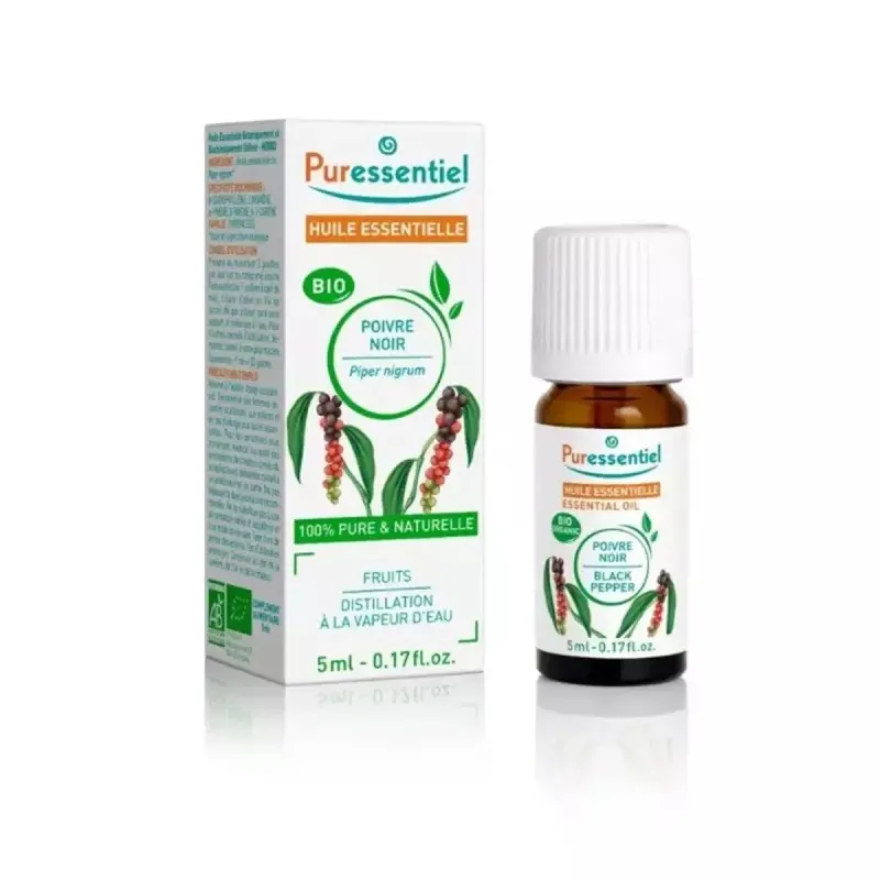Puressentiel Huile essentielle Poivre Noir BIO 5 ml