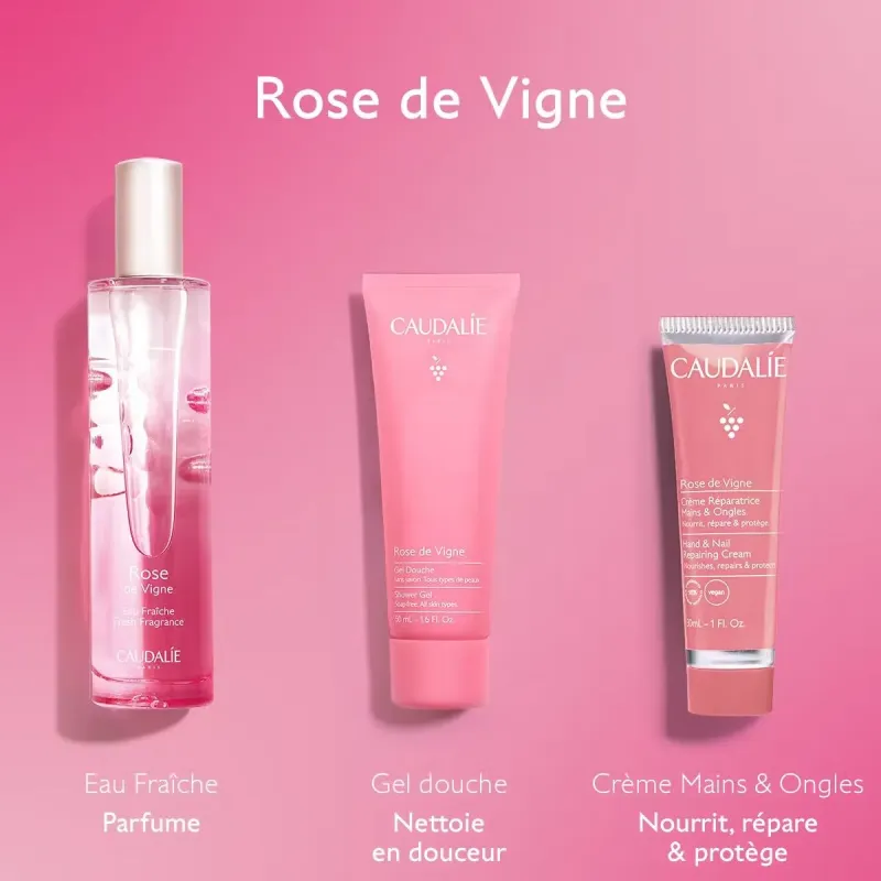 Caudalie Rose de Vigne Coffret Caudalie Rose de Vigne Coffret