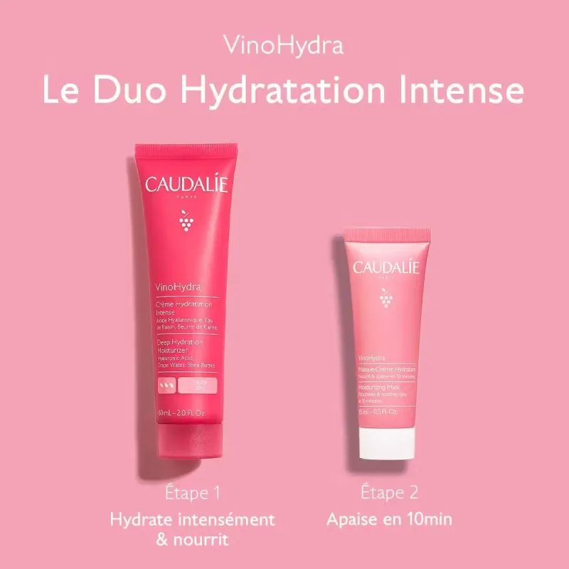 Caudalie VinoHydra Coffret Duo Hydratation Intense Caudalie VinoHydra Coffret Duo Hydratation Intense