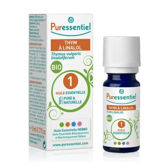 Puressentiel Huile Essentielle Thym à Linalol BIO Puressentiel Huile Essentielle Thym à Linalol BIO