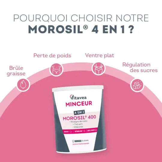 Vitavea Minceur 4 en 1 Morosil 400 Vitavea Minceur 4 en 1 Morosil 400