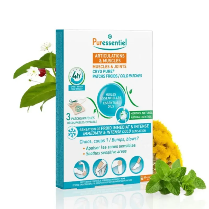 Puressentiel Articulations & Muscles Cryo Pure Patchs