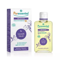 Puressentiel Détente Huile de Massage BIO
