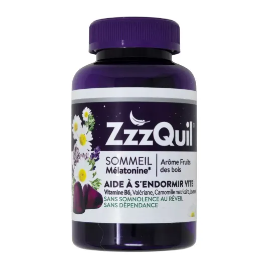 ZzzQuil Sommeil Gommes 1mg ZzzQuil Sommeil Gommes 1mg