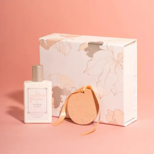 T.Leclerc Iris Blanc Coffret Parfum et Céramique Parfumée T.Leclerc Iris Blanc Coffret Parfum et Céramique Parfumée