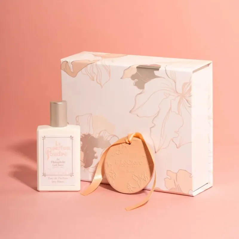 T.Leclerc Iris Blanc Coffret Parfum et Céramique Parfumée T.Leclerc Iris Blanc Coffret Parfum et Céramique Parfumée