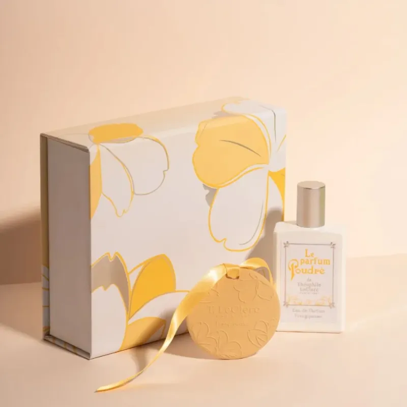 T.Leclerc Frangipanier Coffret Parfum et Céramique Parfumée T.Leclerc Frangipanier Coffret Parfum et Céramique Parfumée