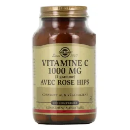 Solgar Vitamine C 1000mg avec Rose Hips